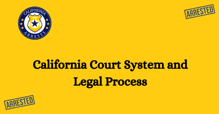 California Court System and Legal Process 1