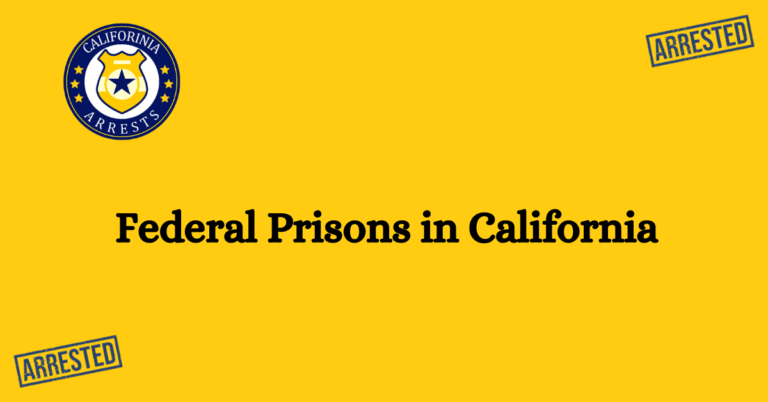 Federal Prisons in California 1