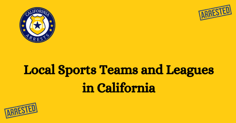 Local Sports Teams and Leagues in California 1