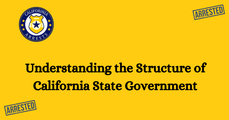 Understanding the Structure of California State Government 1
