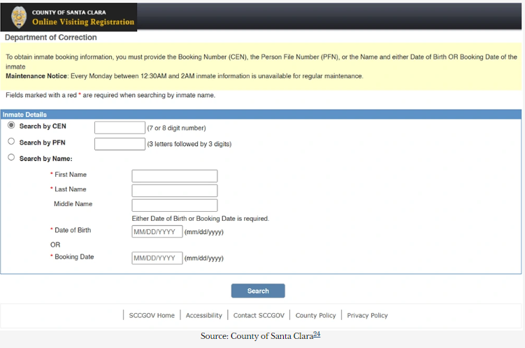 ctive Warrant Search